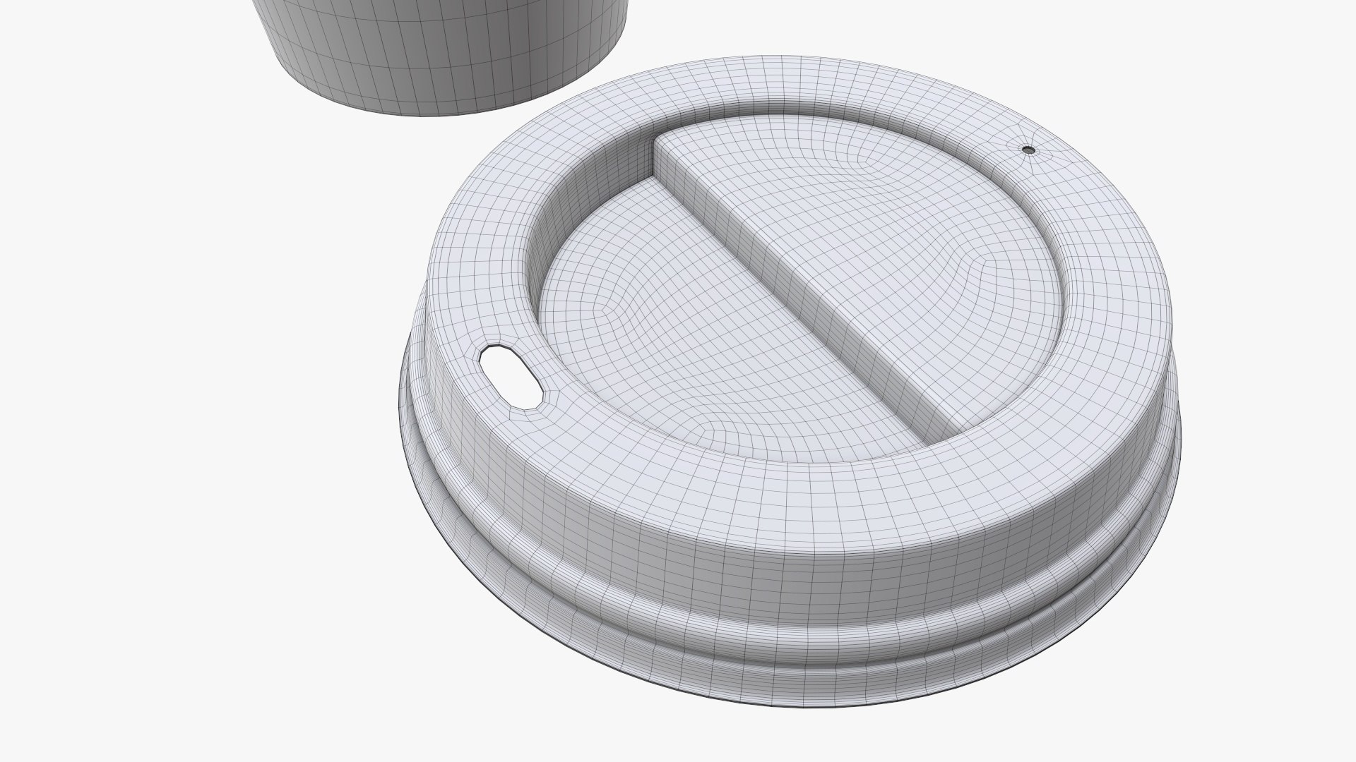 Cup Coffee Lid 3D Model TurboSquid 1512807