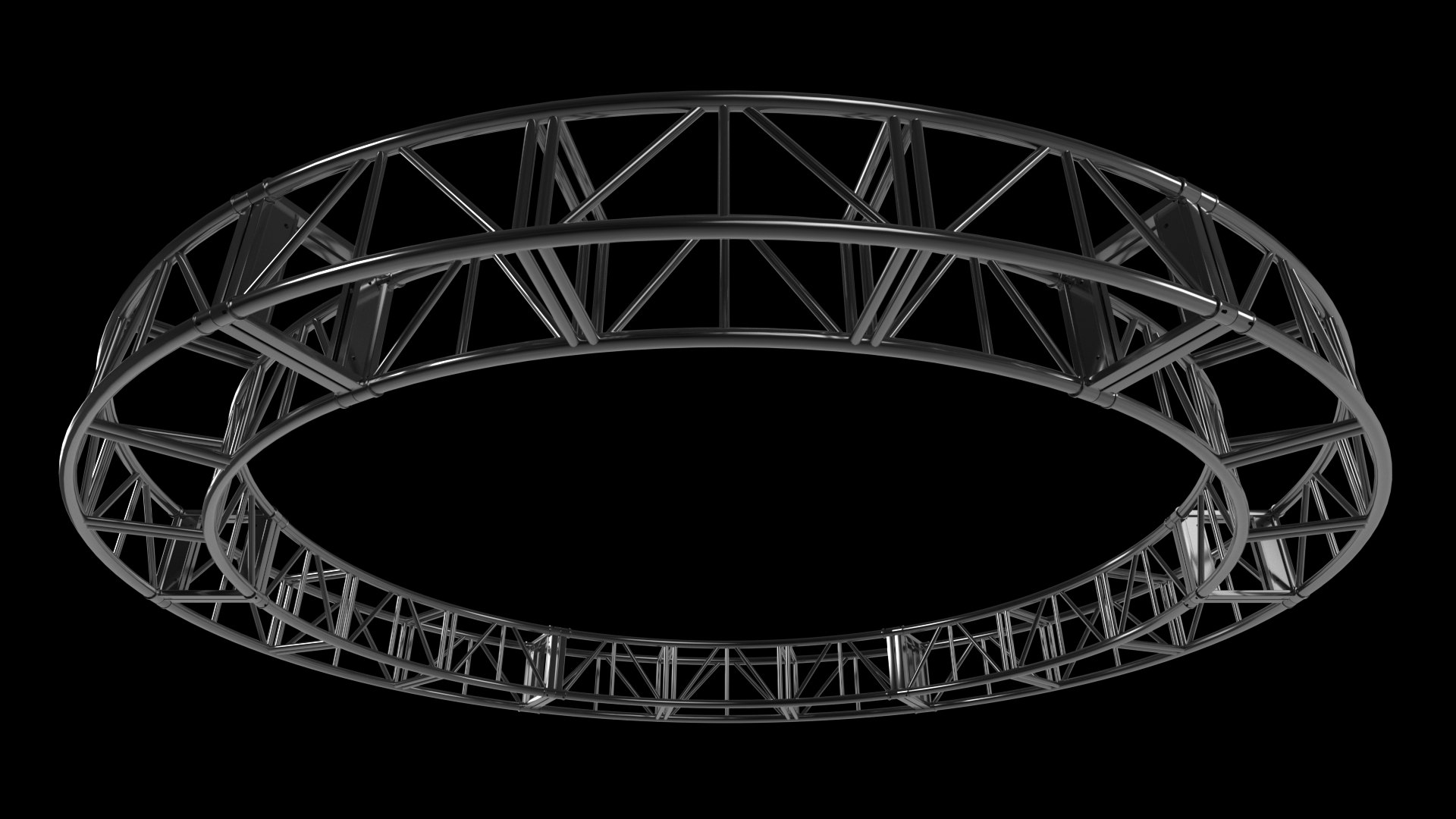 Circular Truss Stage 1 3D Model - TurboSquid 2209770