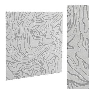 3D Gray River RUG model