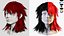 Capelli femminili - Taglio di capelli Emo