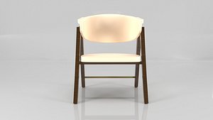 A-Frame Armchair by Edward Wormley 3D model