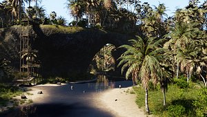 The secret oasis