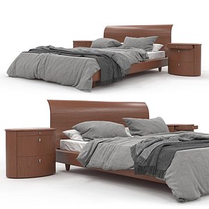 3D Bed Set 01