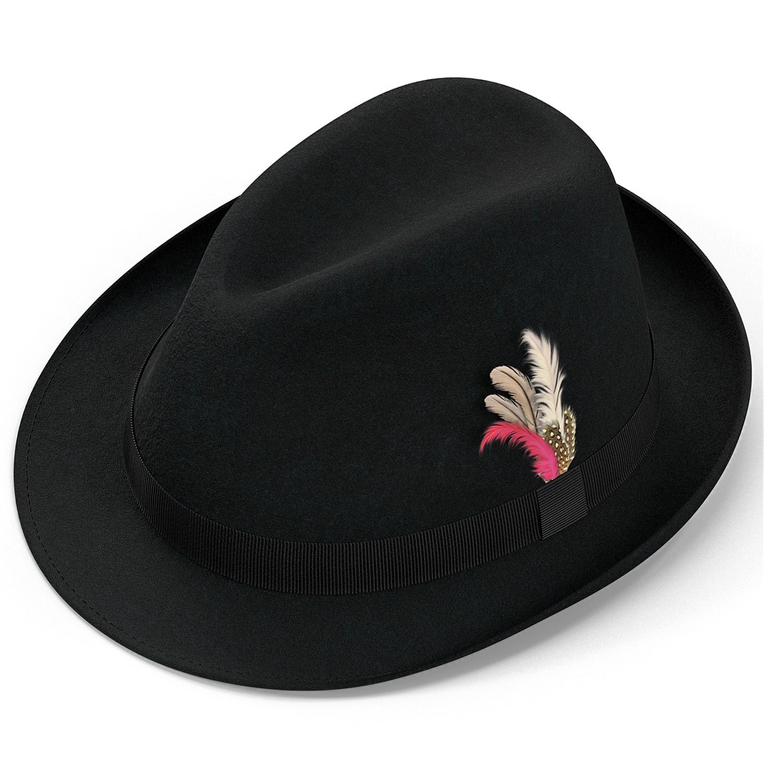 3d model fedora hat 2 https://p.turbosquid.com/ts-thumb/xZ/UcY7YM/gvkycqVw/3dmodeloffedorahat21/jpg/1432825113/1920x1080/fit_q87/bfc8d77f3cd1b85d38cdf5bcd545d50d3000395d/3dmodeloffedorahat21.jpg