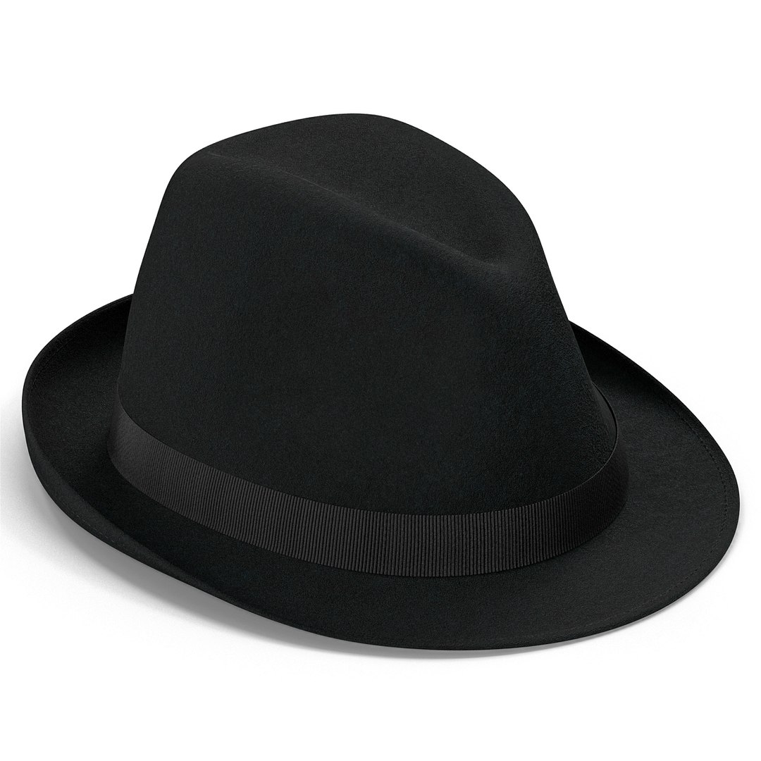3d model fedora hat 2 https://p.turbosquid.com/ts-thumb/xZ/UcY7YM/yBmHkqDC/3dmodeloffedorahat14/jpg/1432825112/1920x1080/fit_q87/639dd3a6b2d41b94fdb8e90bbaaaab41bafd17d4/3dmodeloffedorahat14.jpg