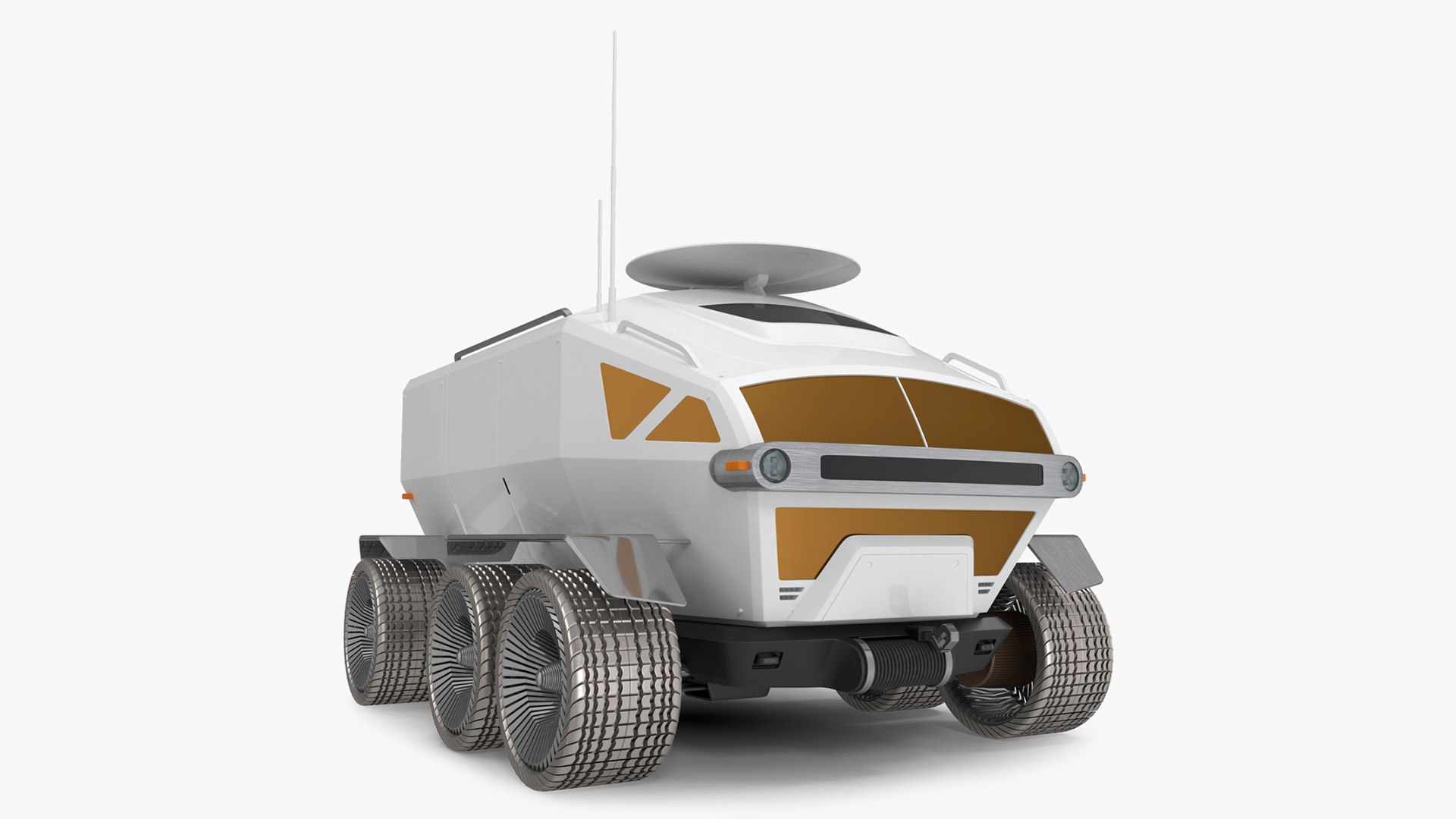 Luna Cruiser 3D model preview