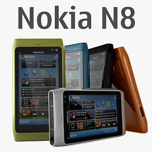 nokia n8 3d model