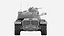 3D M48 Patton collection model