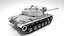 3D M48 Patton collection model