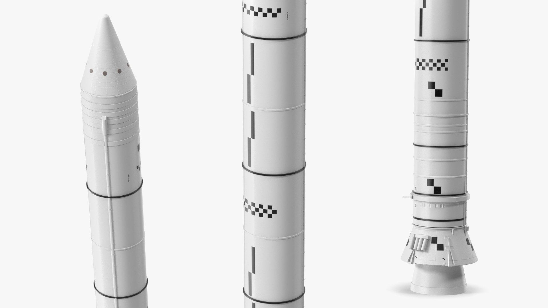 3D Model Space Launch System Solid Rocket Booster - TurboSquid 2051736