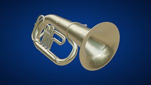 Saxhorn 3D model