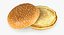 Hamburger Bun Modèle 3D