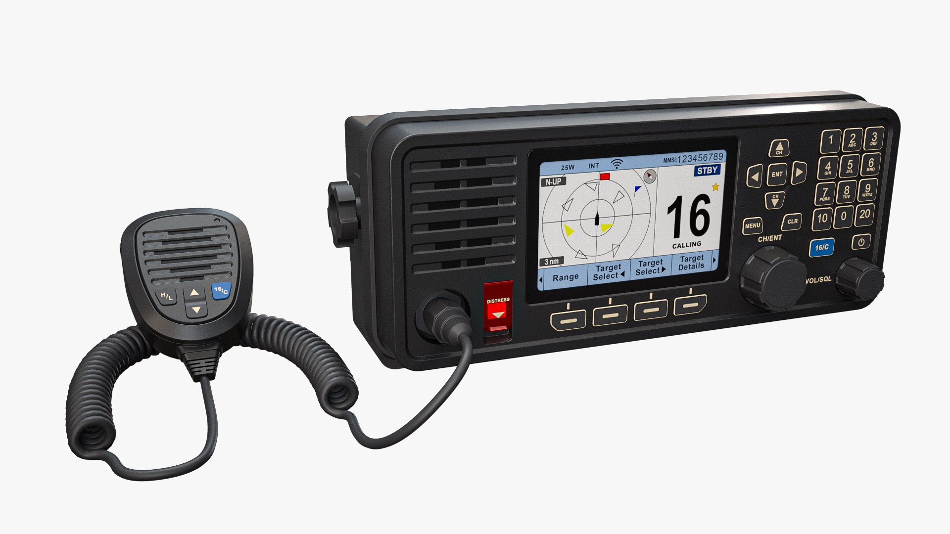 FixedMount VHF Radio 3D Model TurboSquid 1947413