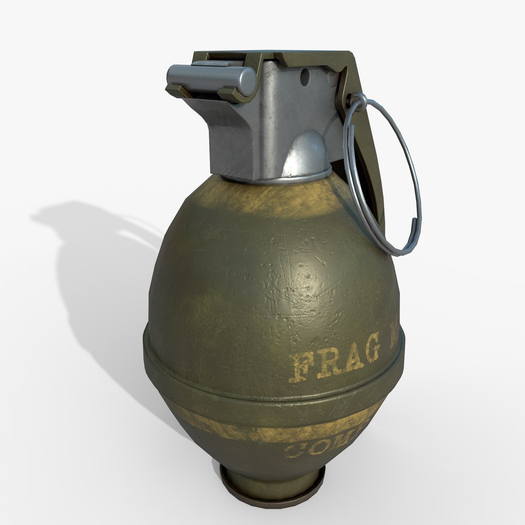 3D Grenade M26 model - TurboSquid 2085459