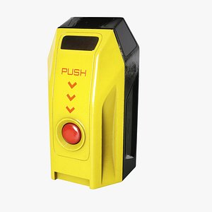 pedestrian crossing button 3D