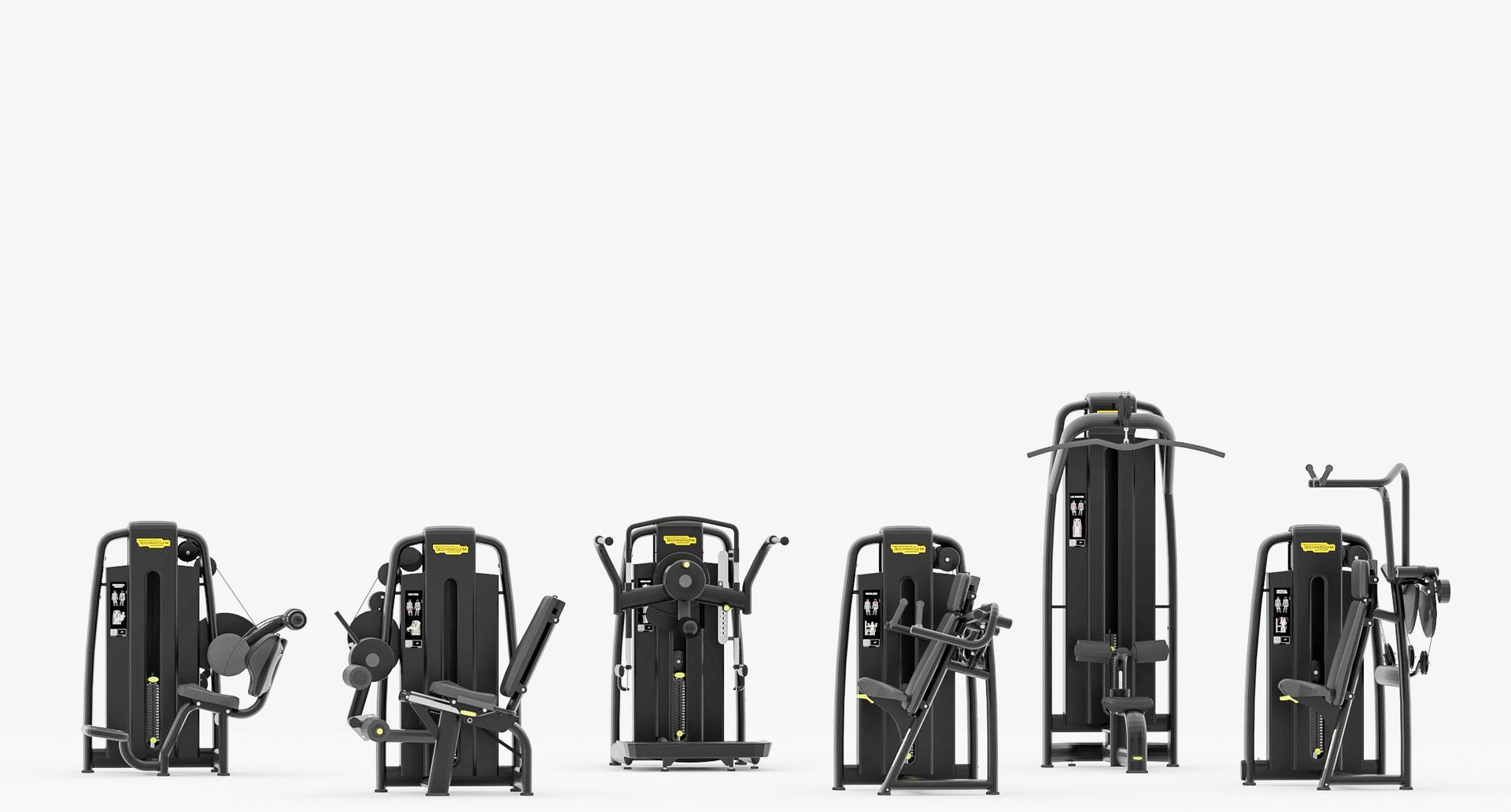 3D Technogym Strength Machine - TurboSquid 2298489