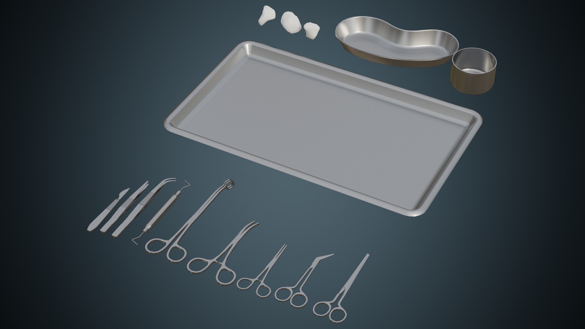 3D Model Medical Instruments 1 Basic - TurboSquid 2100648