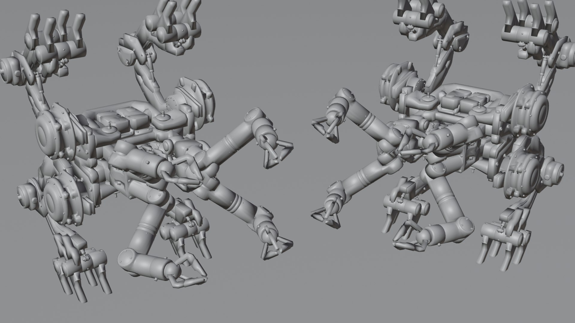 Heavy Big Mecha Unit Kitbash Pack 17 Units 3D model https://p.turbosquid.com/ts-thumb/xZ/phD4EF/8w/29/png/1787827283/1920x1080/fit_q87/bc645b11ea55945f5ff079e1f81933f1ab4f9eff/29.jpg