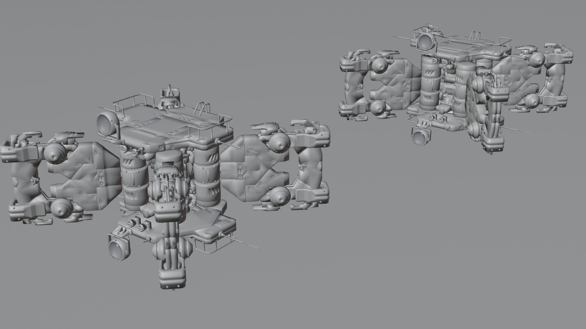Heavy Big Mecha Unit Kitbash Pack 17 Units 3D model https://p.turbosquid.com/ts-thumb/xZ/phD4EF/ep/16/png/1787827216/1920x1080/fit_q87/9aceb98cd071e1613545cabb31f09f904c846507/16.jpg