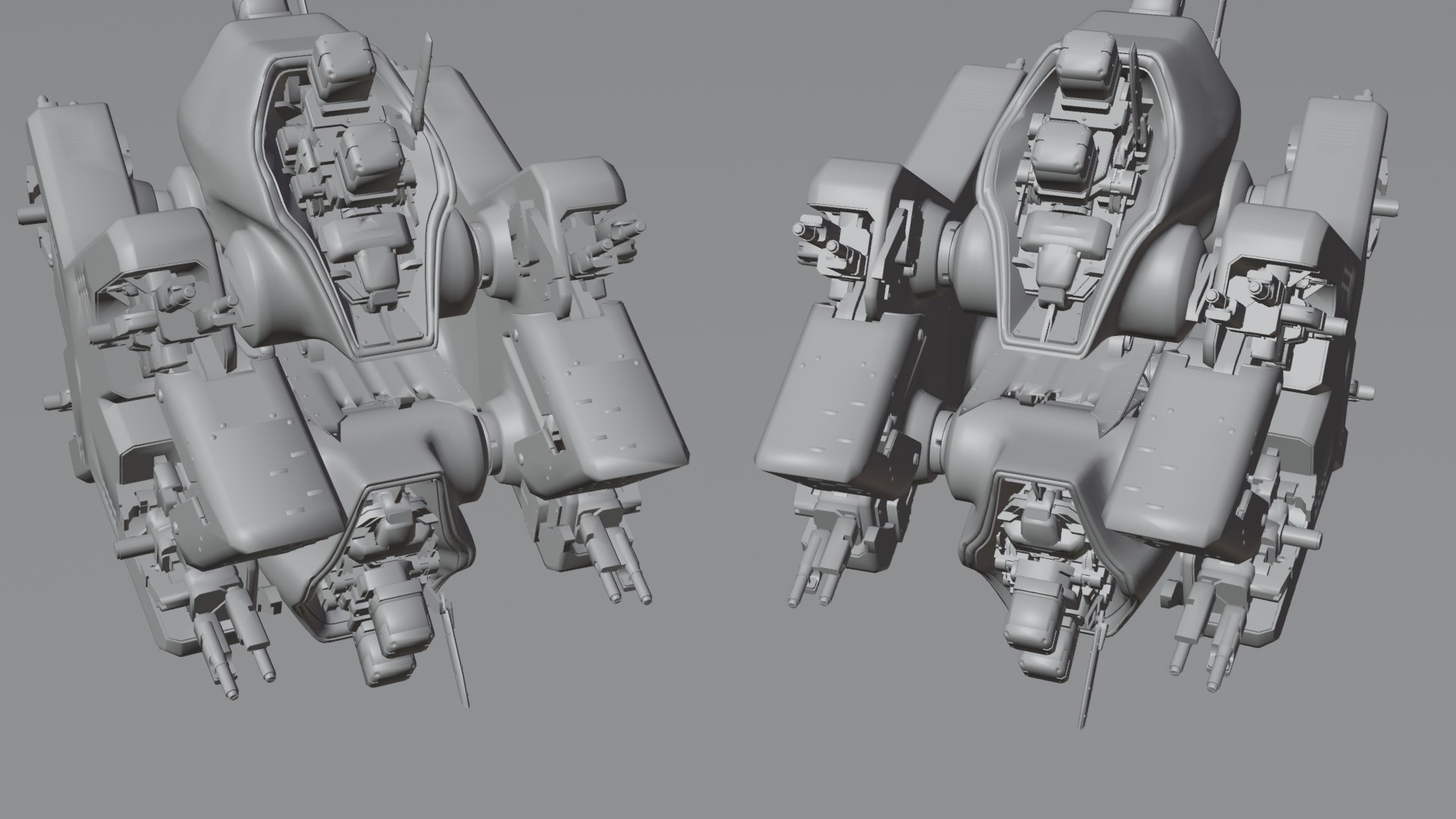 Heavy Big Mecha Unit Kitbash Pack 17 Units 3D model https://p.turbosquid.com/ts-thumb/xZ/phD4EF/uQ/9/png/1787826922/1920x1080/fit_q87/959fab38860b80034b95faf61ef3b5de20574067/9.jpg
