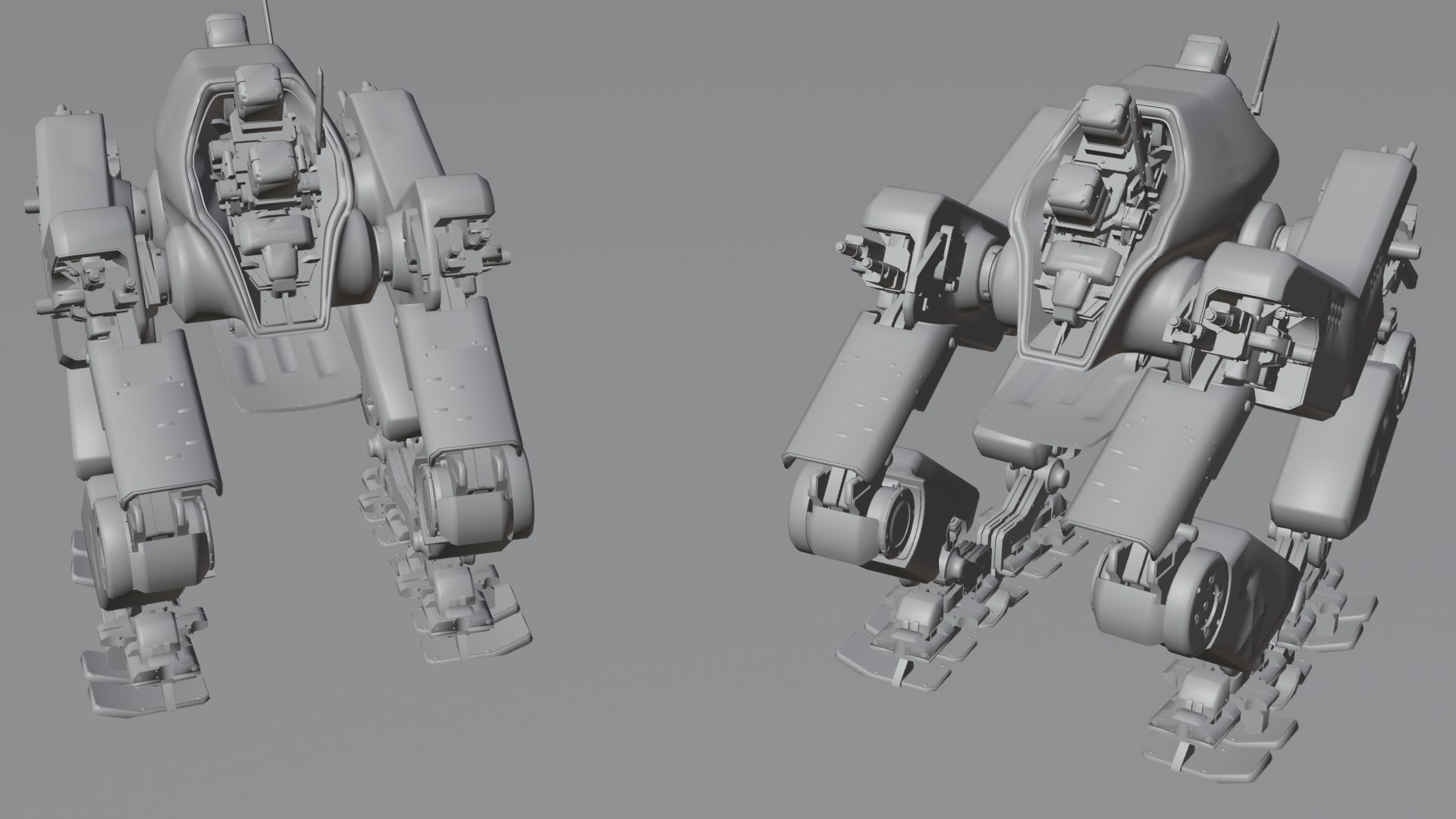 Heavy Big Mecha Unit Kitbash Pack 17 Units 3D model https://p.turbosquid.com/ts-thumb/xZ/phD4EF/vB/26/png/1787827265/1920x1080/fit_q87/4a089bbaf45e89c70ed34d61cf4afa36546f0bbf/26.jpg