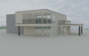 villa 3d model