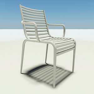 pipe chair philippe starck 3d max