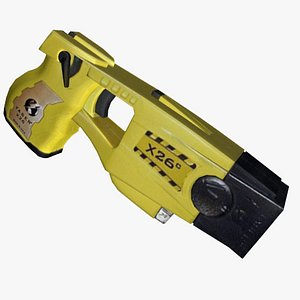 3d model gun taser