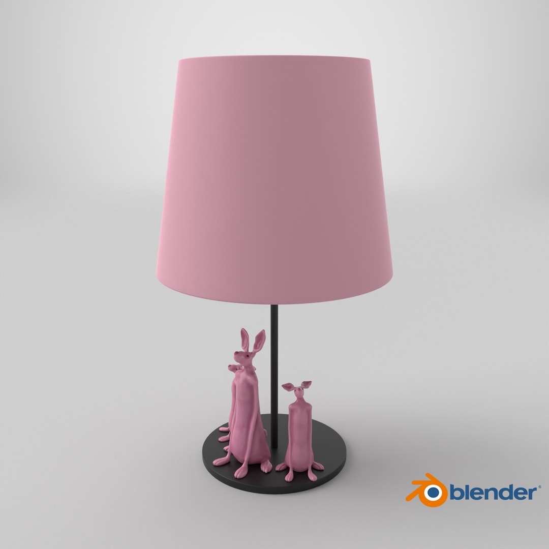 3D Rabbit Desk Lamp https://p.turbosquid.com/ts-thumb/xZ/uN40MT/BZ/stemcell_blender_cycles_render/png/1710443507/1920x1080/fit_q87/65e517a0c999ee06098f5bd04f2511b0f05199c9/stemcell_blender_cycles_render.jpg