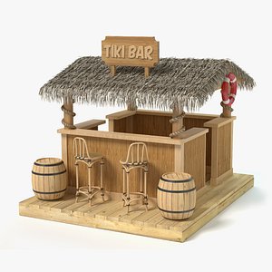 3d tiki bar