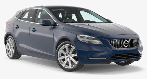 3D v40 hatchback model - TurboSquid 1169861