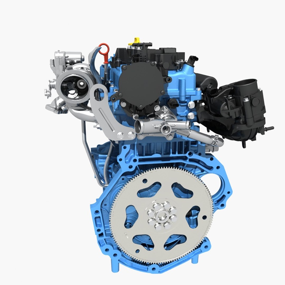 Petrol Engine 3D Model - TurboSquid 1441411