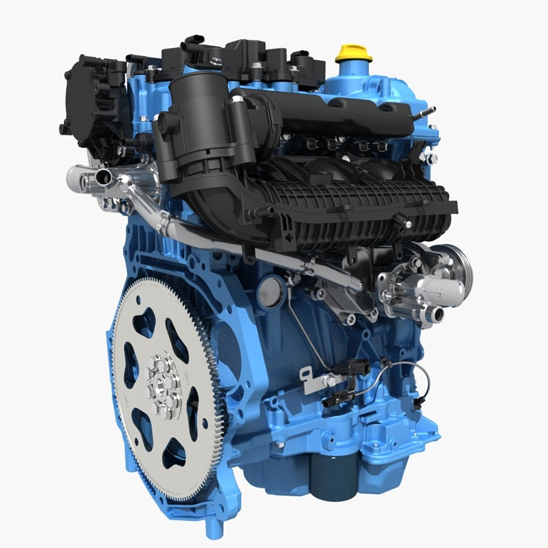 Petrol Engine 3D Model - TurboSquid 1441411