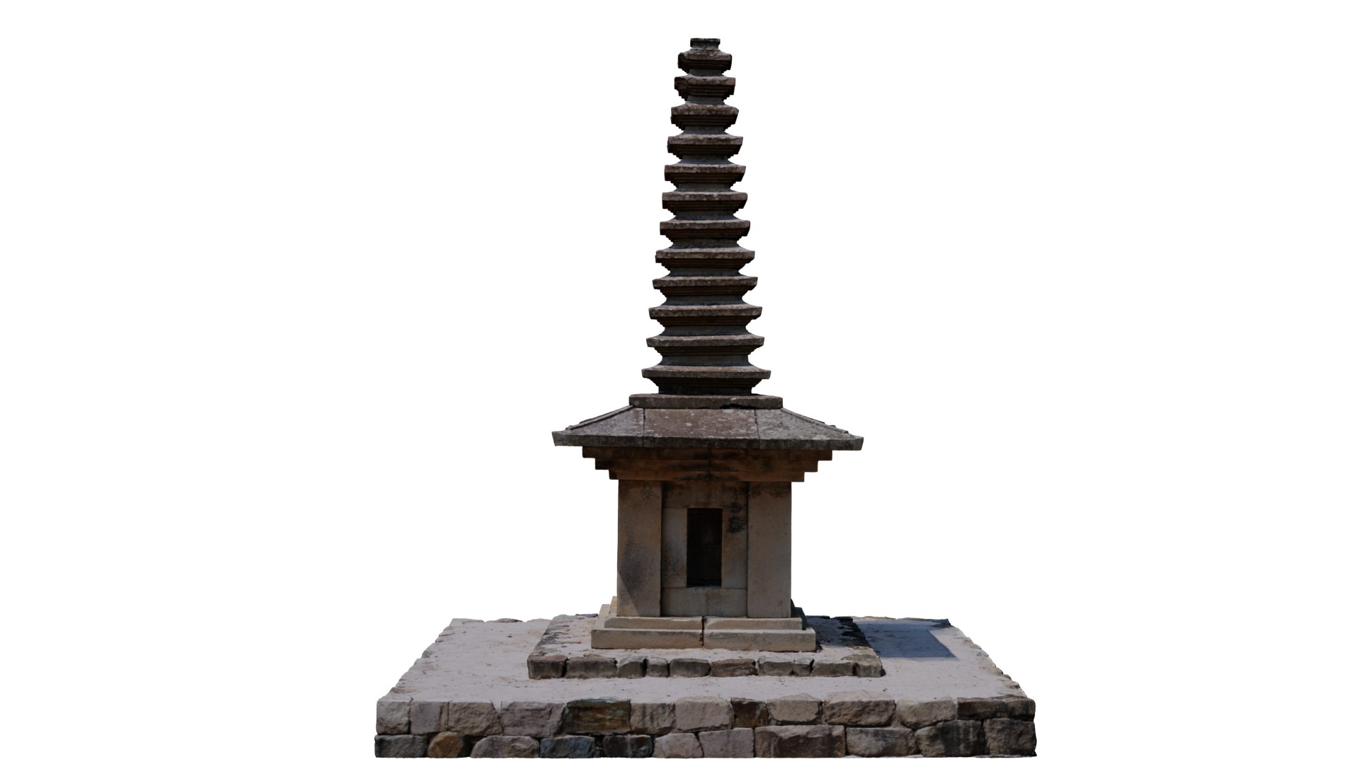 three-story-stone-pagoda-at-jeonghye-sa-temple-site-3d-model
