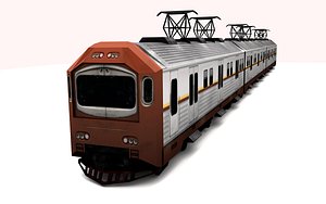 Electric Train [LOWPOLY]