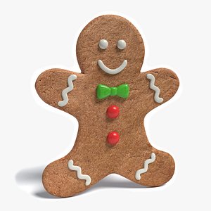 3ds max gingerbread man