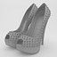 Christian Louboutin Lady Peep Patent Spikes