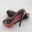 Christian Louboutin Lady Peep Patent Spikes