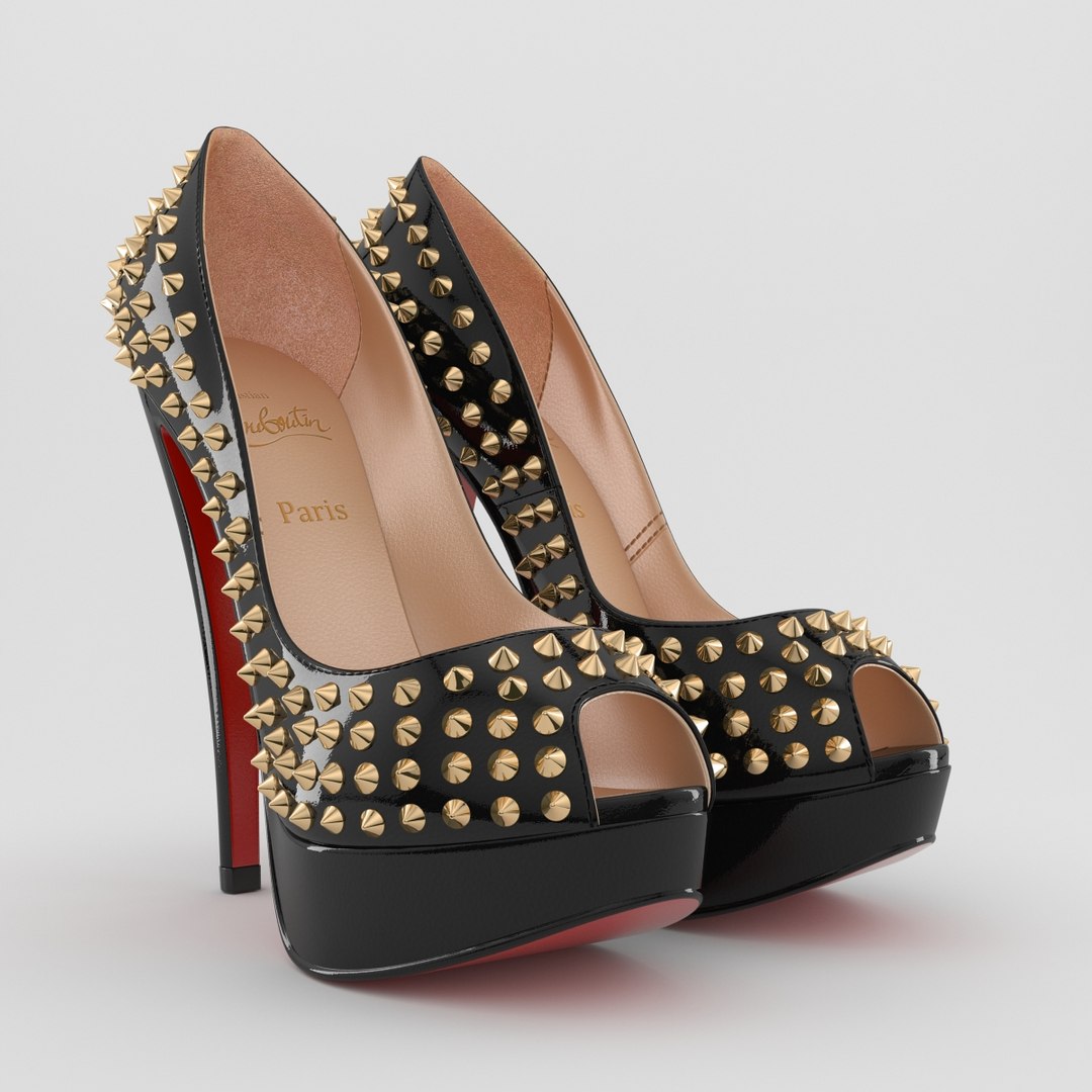 3d model of christian louboutin lady peep https://p.turbosquid.com/ts-thumb/xa/Qf8Klb/i5mNzmpu/lady_peep_patent_spikes_010/jpg/1422528405/1920x1080/fit_q87/86e915a510b1b9dd13633d8a60aa02962f0b2a3d/lady_peep_patent_spikes_010.jpg