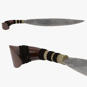 3D Barong Sword