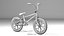 Bicicleta BMX Negra