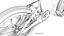 Bicicleta BMX Negra