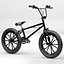 Bicicleta BMX Negra