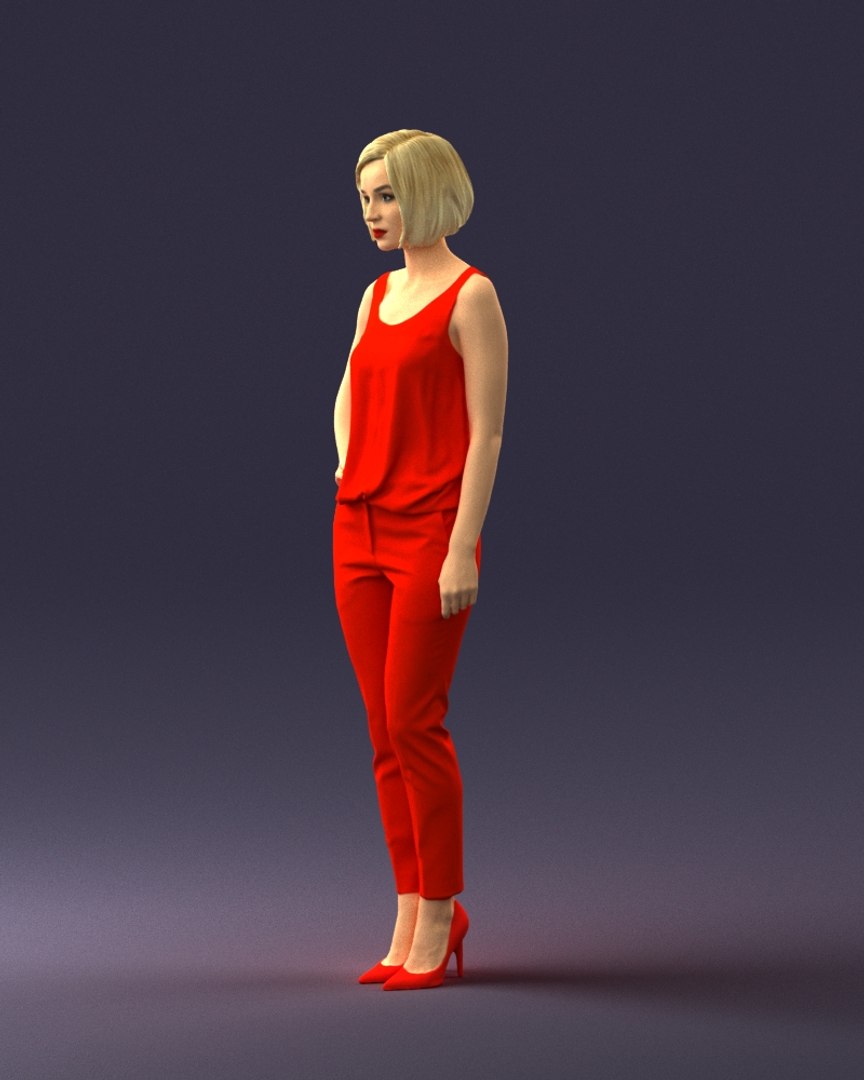 Scanned Human Ready Model - TurboSquid 1589165