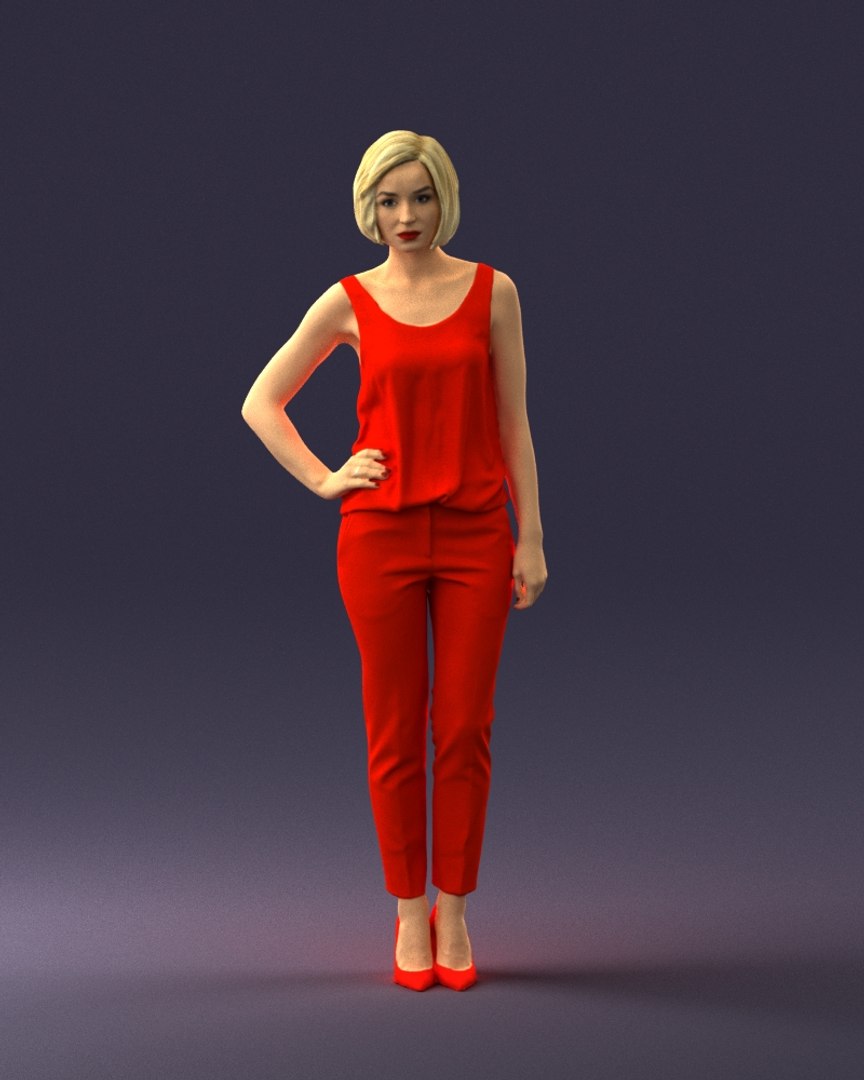 Scanned Human Ready Model - TurboSquid 1589165