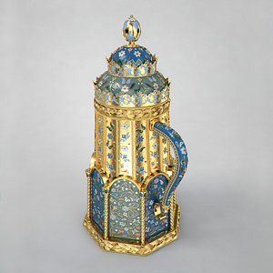 Faberge Enamel Tankard