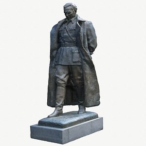 Statue of Joseph Tito 3D model