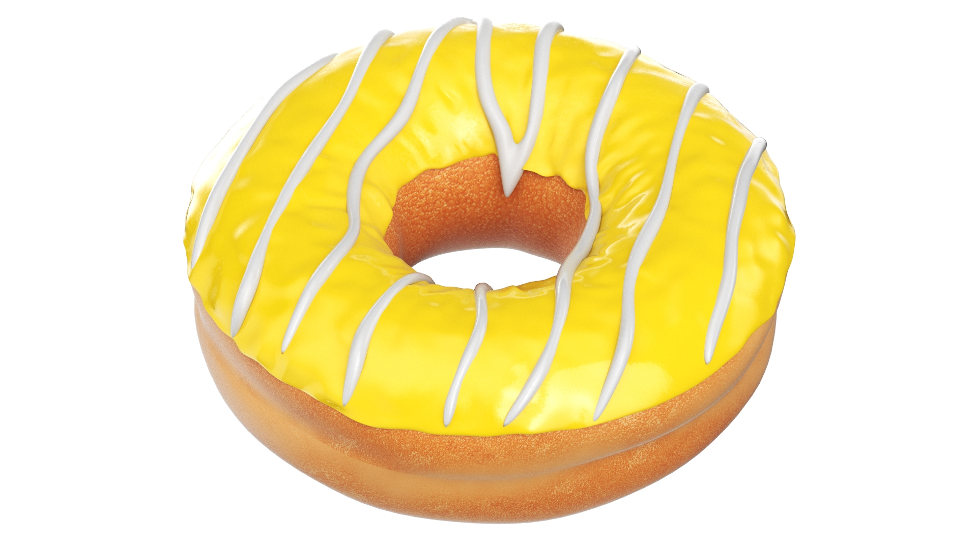 Detailed Donut 05 3D Model - TurboSquid 2218733