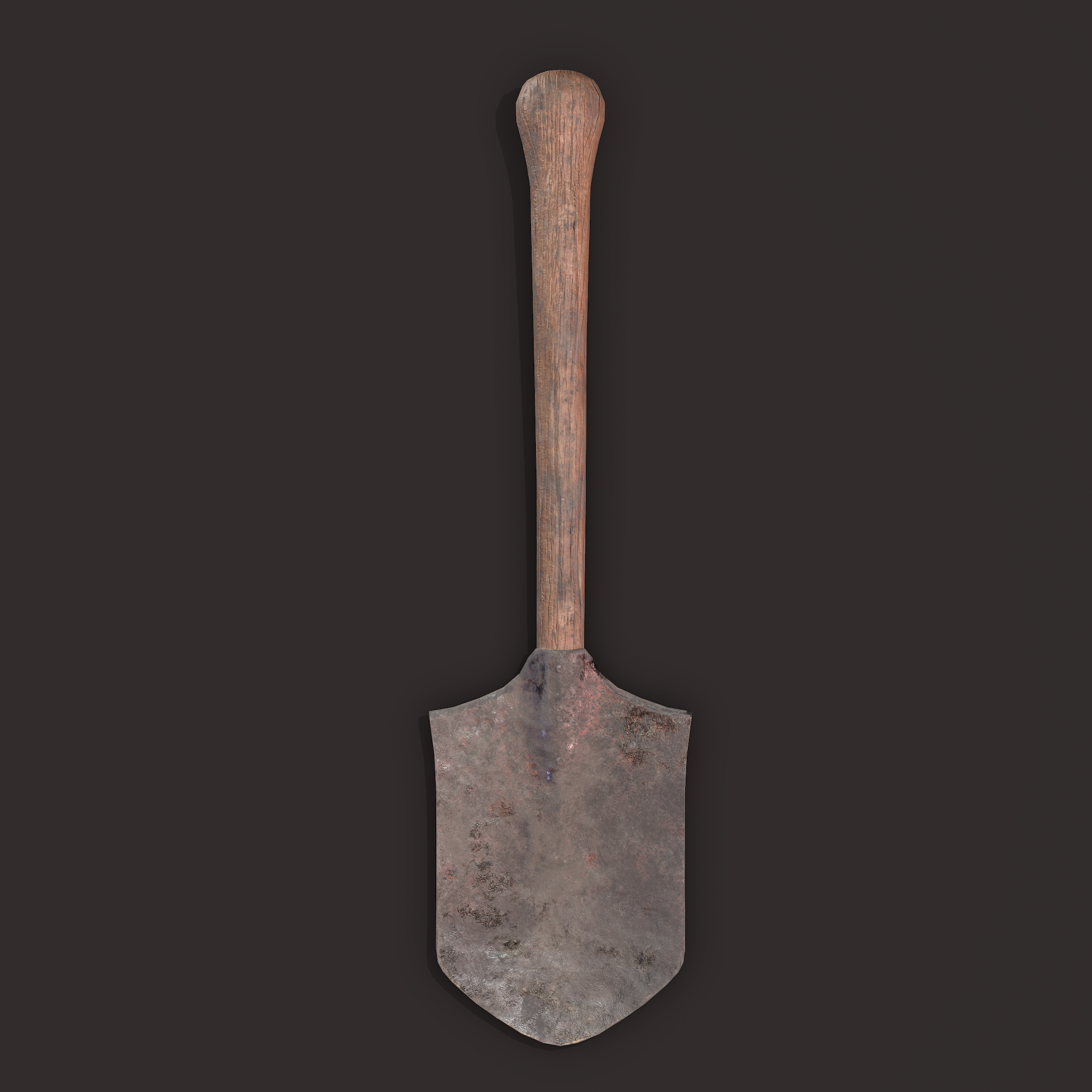 Medieval shovel 3D model TurboSquid 1494436