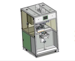 3D model Automatic Ink Cup Pad Printing Machine  High-Precision Servo XYZ Printer for Toys